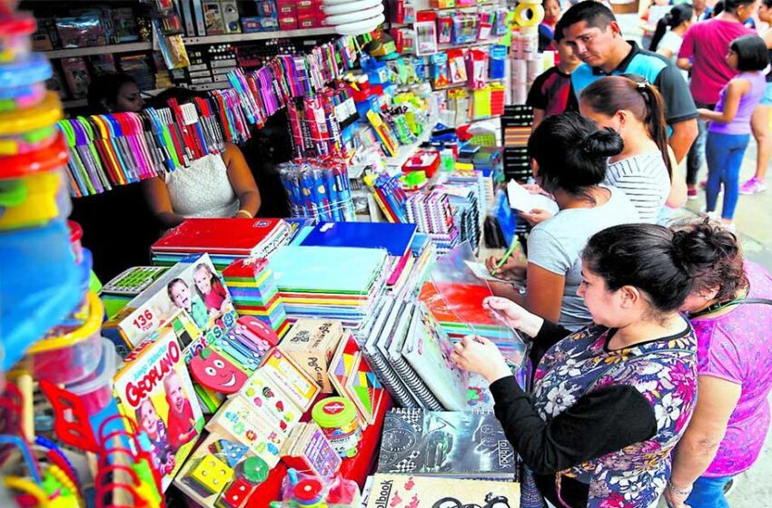  Campaña escolar: se proyecta alza de 20% en los despachos durante marzo