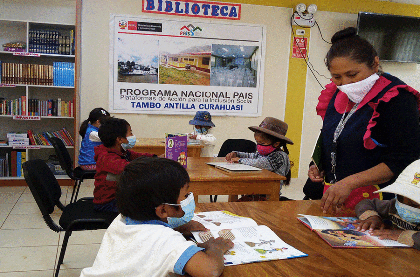  Fomentan la lectura en estudiantes de comunidades  alejadas de Apurímac