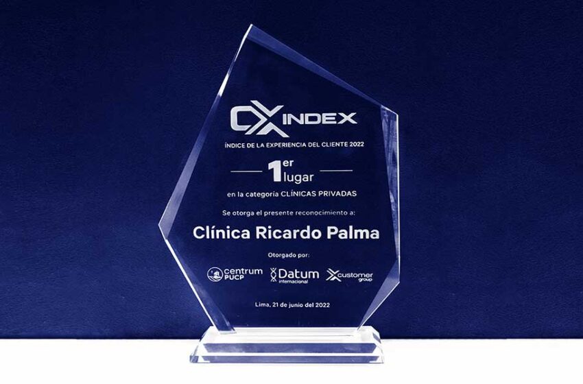  Clínica Ricardo Palma reconocida como la institución de salud N°1 en experiencia del cliente