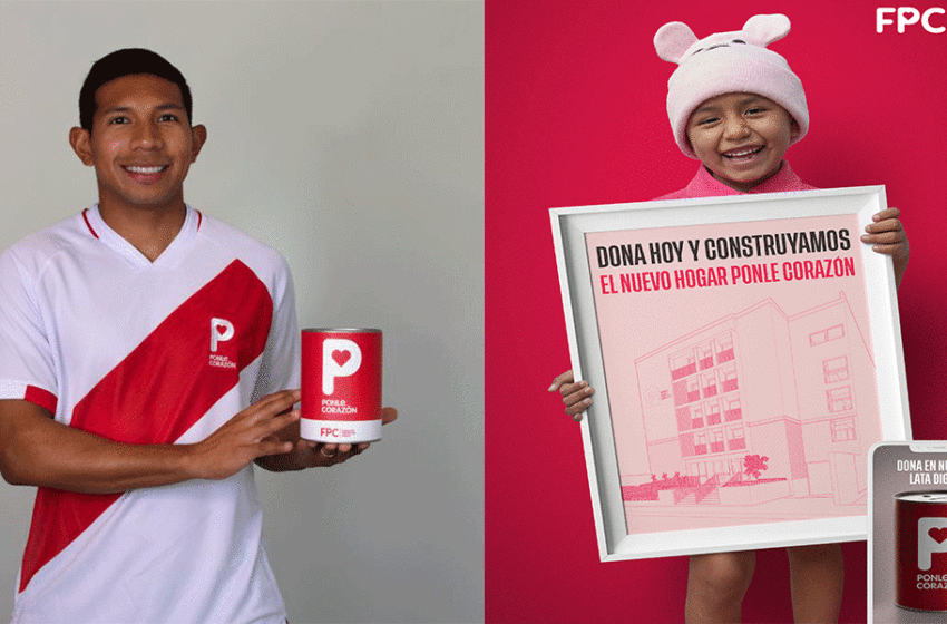  EDISON FLORES: Orgulloso embajadorde ponle corazón 2022