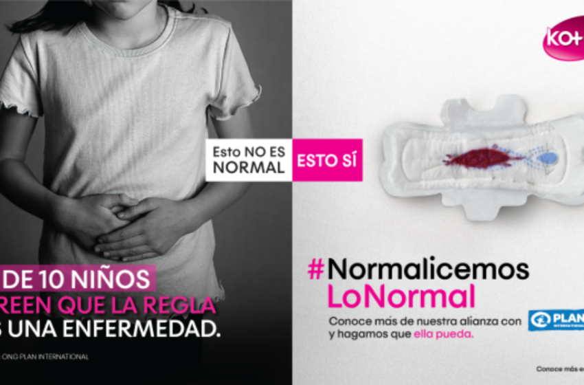  #NormalicemosLoNormal: Kotex y Plan International promueven campaña de educación menstrual junto con Amy Gutiérrez 