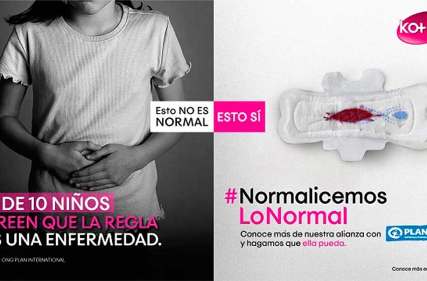  #NormalicemosLoNormal: Kotex y Plan International promueven campaña de educación menstrual