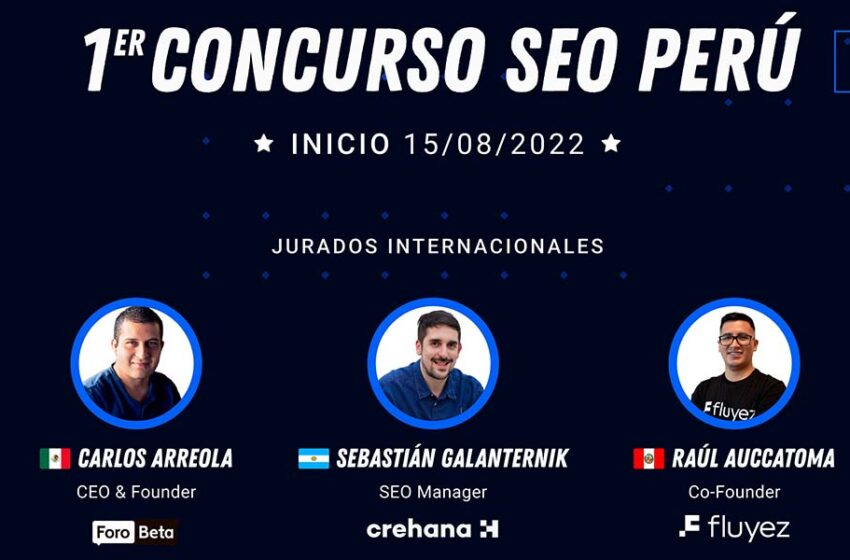  Fluyez anuncia el primer concurso de SEO en el Perú.