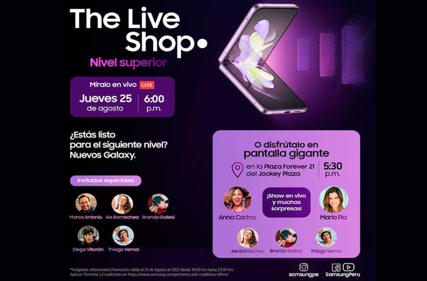  Samsung te invita a disfrutar del “Galaxy Music Sessions” en el Jockey Plaza