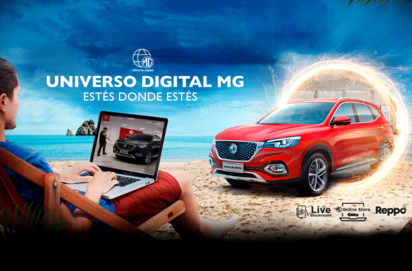  Morris Garages presenta: El Universo Digital MG, sus plataformas 100% digitales.