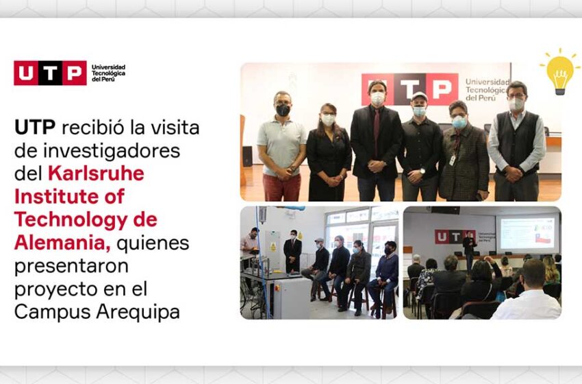  UTP recibió la visita de investigadores del Karlsruhe Institute of Technology de Alemania