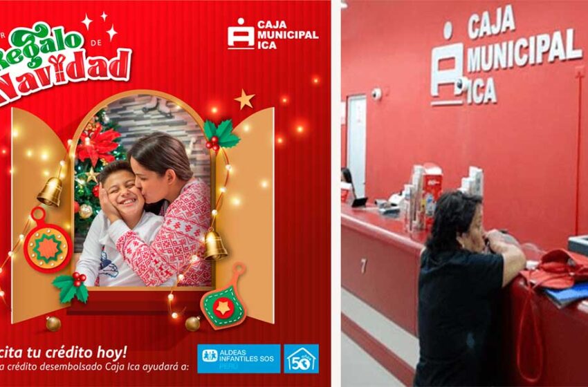  Caja Ica desembolsará cerca de 500 millones de soles en su Campaña Navideña 2022 “Mi mejor regalo de Navidad”