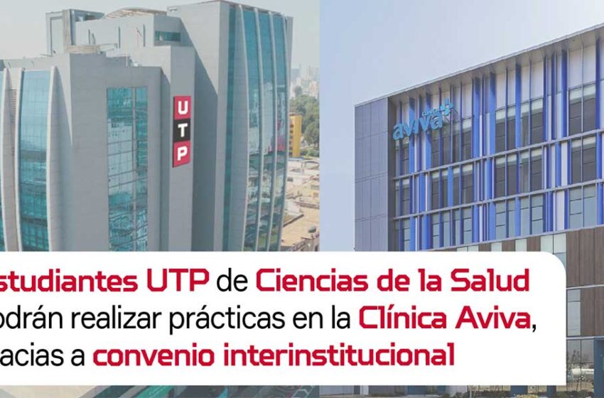  Estudiantes UTP de Ciencias de la Salud podrán realizar prácticas en la Clínica Aviva, gracias a convenio interinstitucional