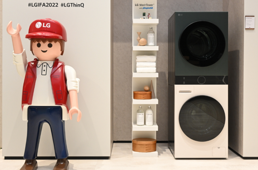  LG Y PLAYMOBIL PRESENTARON UNA COLECCIÓN EXCLUSIVA DE JUGUETES EN EL IFA 2022.