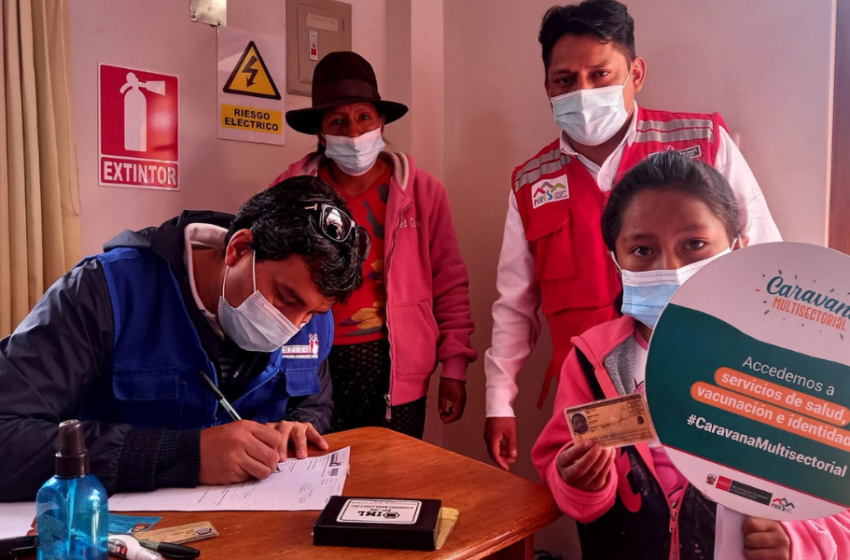  Familias de Huancavelica recibirán atenciones médicas en Tambos del Midis. 