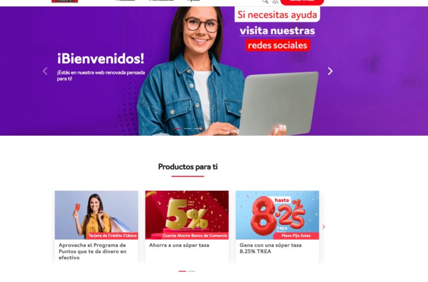  Banco de Comercio relanzó su web con el propósito de ofrecer la mejor experiencia y seguridad a los clientes