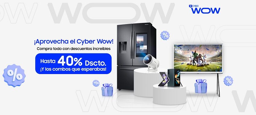  Cyber Wow: Encuentra las mejores promociones en productos tecnológicos de Samsung