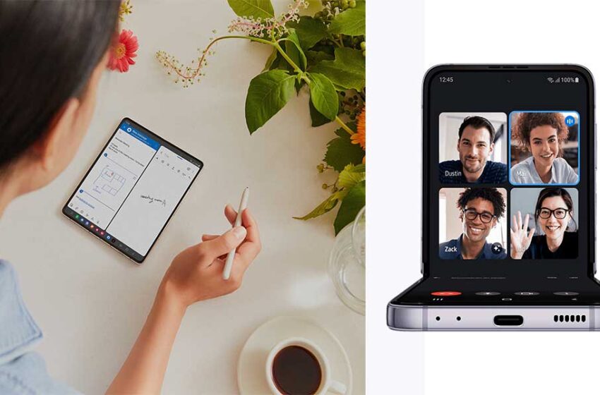  Mejora tu productividad en el trabajo con los nuevos plegables de Samsung