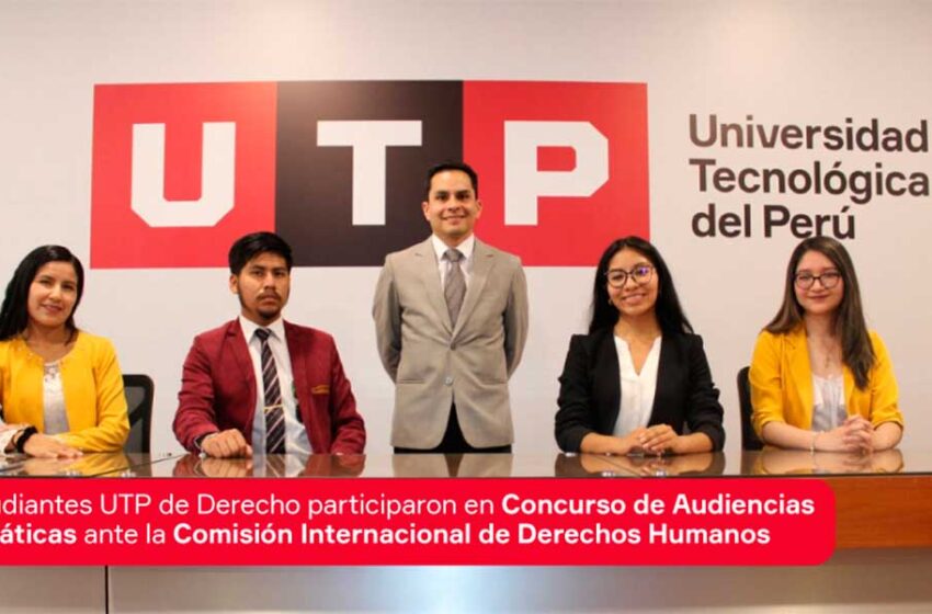  Estudiantes de UTP participaron en concurso internacional de la Unesco