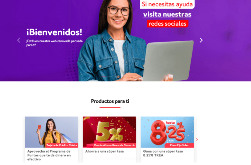  BANCO DE COMERCIO RELANZÓ SU WEB CON EL PROPÓSITO DE OFRECER LA MEJOR EXPERIENCIA Y SEGURIDAD A LOS CLIENTES.