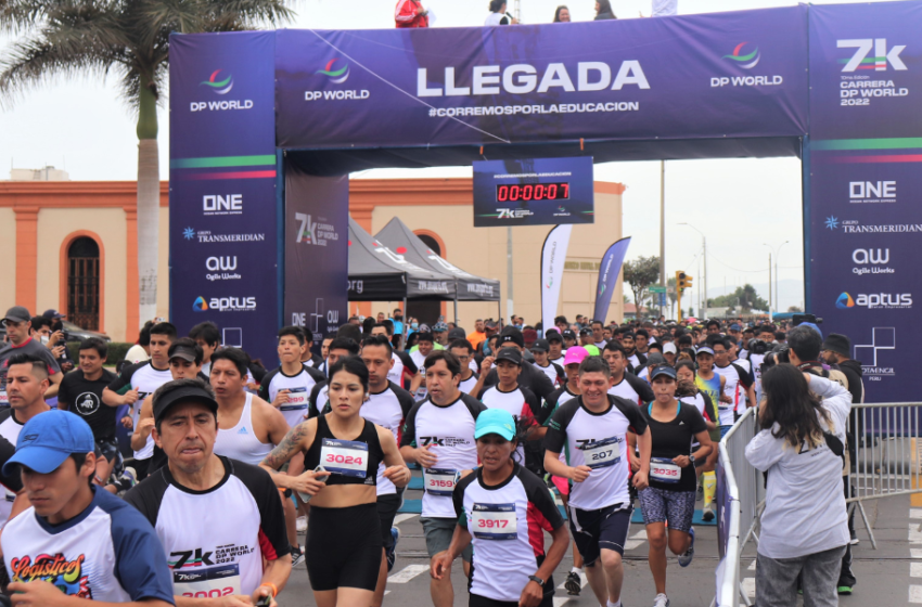  Correr con propósito: DP World organizó la décima edición de su carrera 7K.