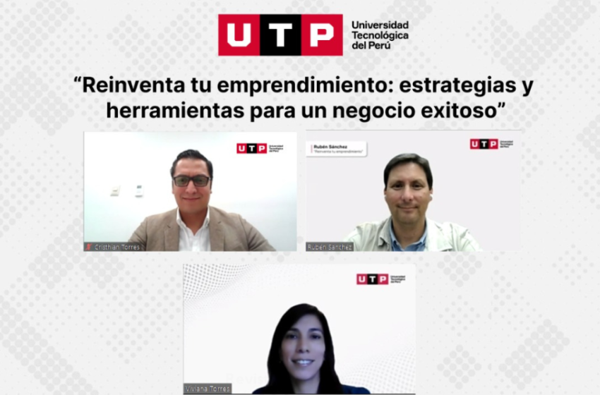  UTP realizó conferencia para potenciar los negocios de emprendedores