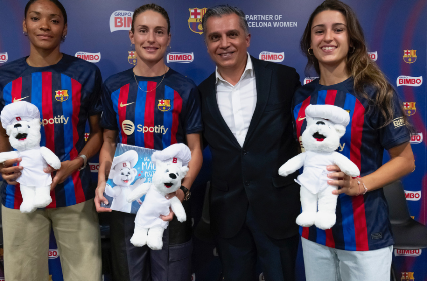  El Barça y Grupo Bimbo se unen en un acuerdo global para promover el deporte y talento femenino.