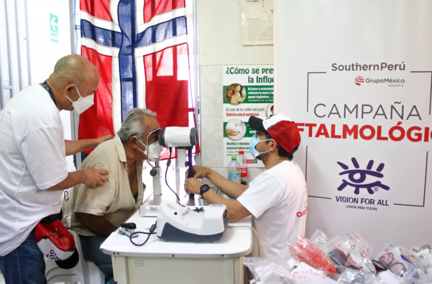  ALIANZA A FAVOR DE ADULTOS MAYORES PERMITIÓ ENTREGAR LENTES A MÁS DE 500 PERSONAS EN EL VALLE DE TAMBO.