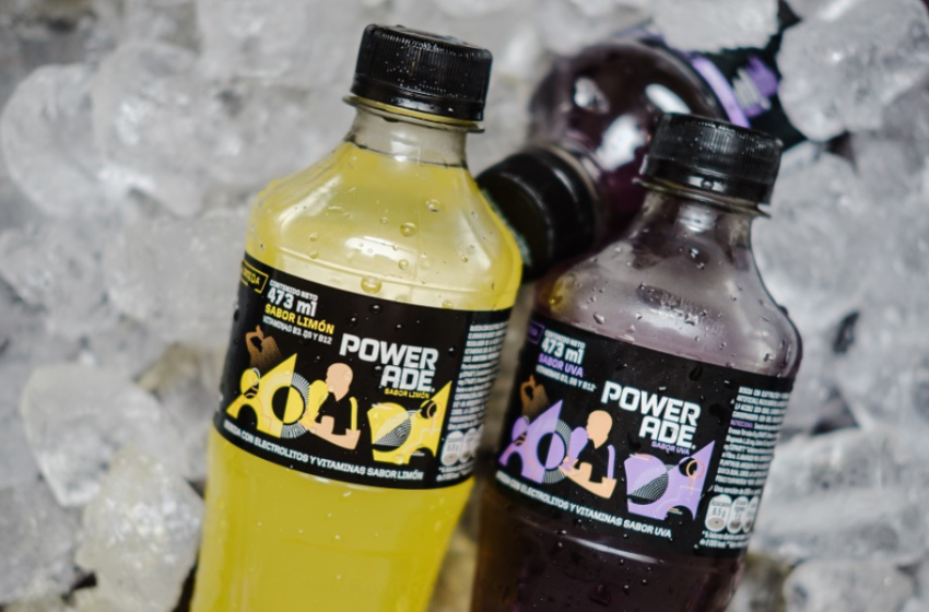  Powerade amplia su portafolio de sabores con la incorporación de limón y uva para seguir promoviendo Pausa es Power.