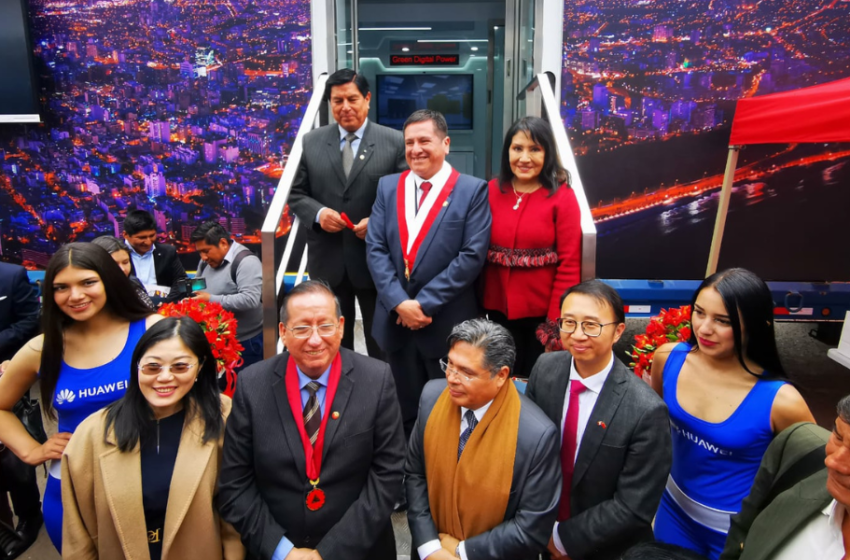  Huawei del Perú lanza “Huawei Digital Truck” en Cusco: Llevando la inclusión digital a todo el Perú.