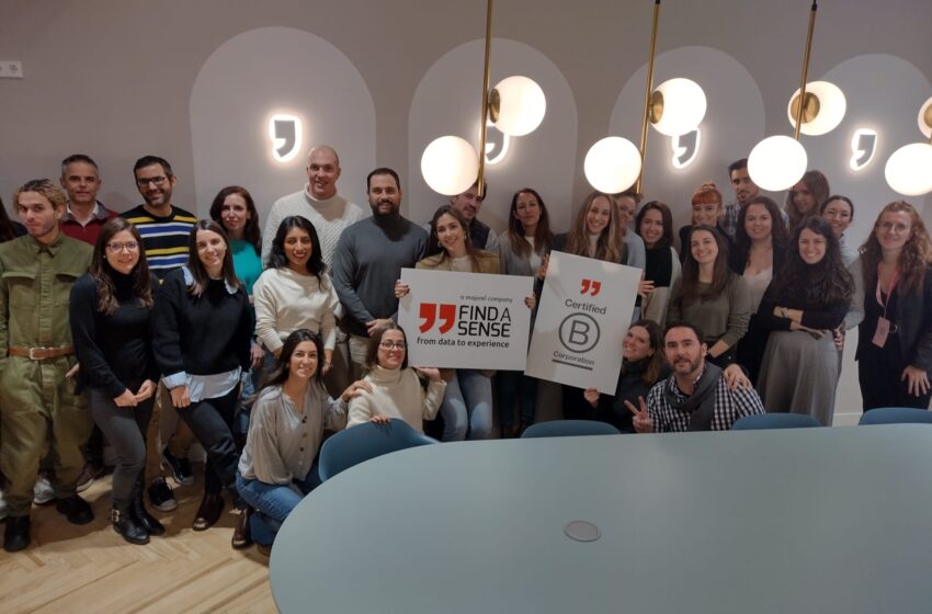  Findasense, agencia de Customer Experience, referente global, se convierte en B Corp