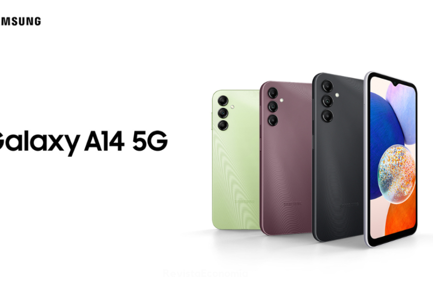  Samsung presenta Galaxy A14 5G, disponible en América Latina a partir de febrero.