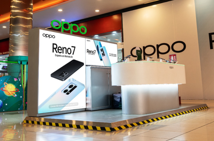  Descubre la experiencia OPPO en centros comerciales.