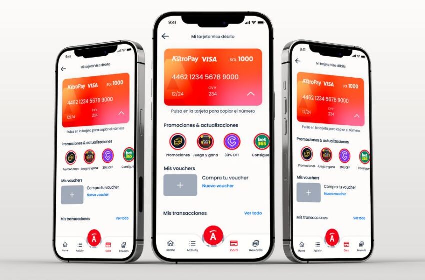  AstroPay lanza tarjeta prepago VISA en Perú