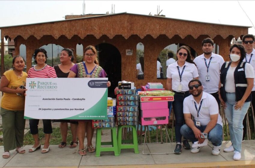  Parque del Recuerdo refuerza el apoyo a adultos mayores y familias de escasos recursos.