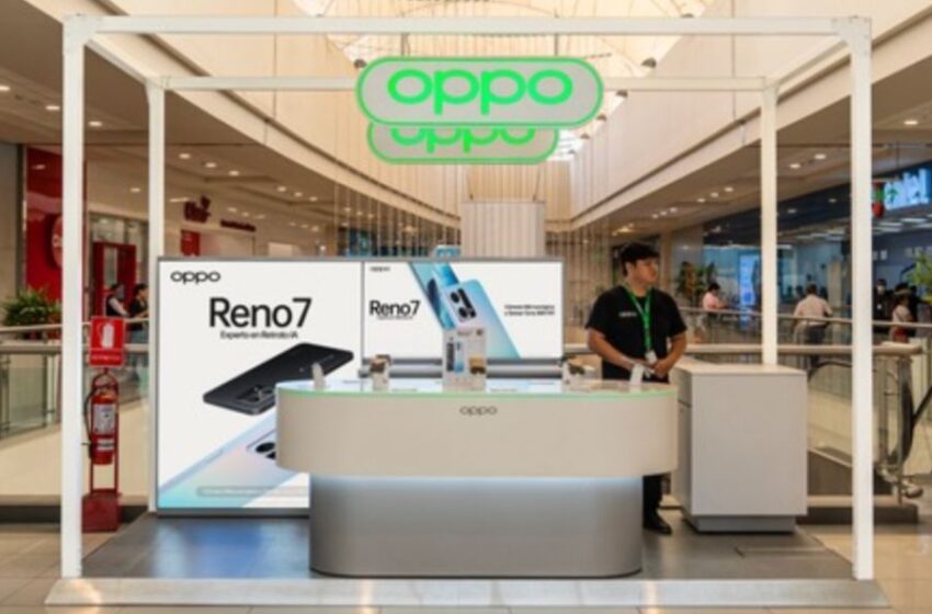  Descubre la experiencia OPPO en centros comerciales.