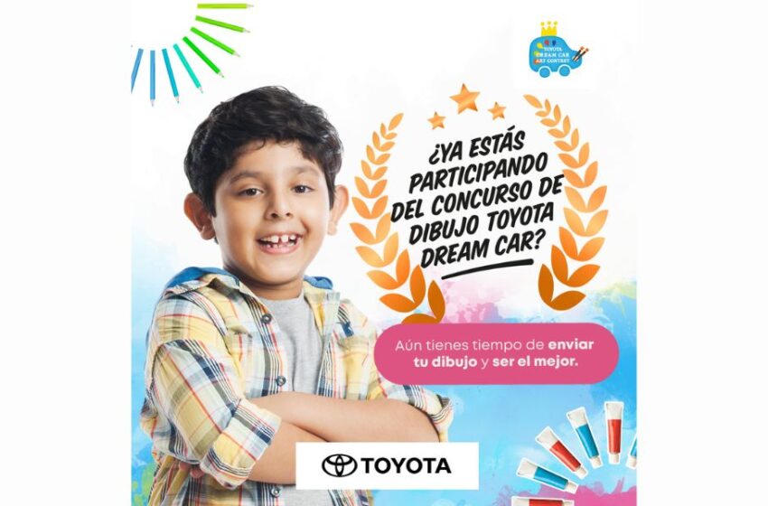  Últimos días para que niños de todo el Perú plasmen su creatividad y talento en el concurso Toyota Dream Car