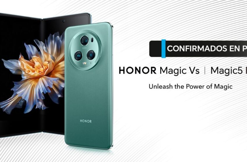  ¡Confirmado! HONOR traerá al Perú la HONOR Magic5 Series y su plegable HONOR Magic Vs