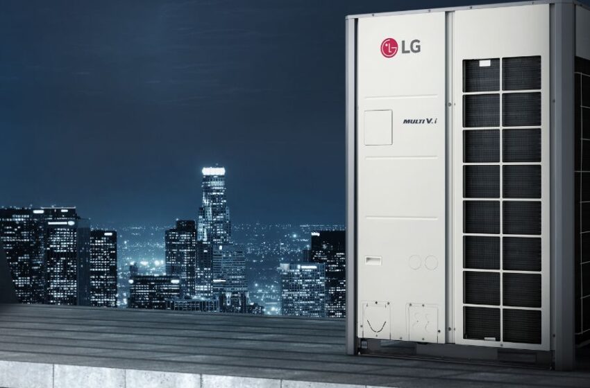  LG LANZA MULTI V i: UN SISTEMA DE AIRE ACONDICIONADO CON INTELIGENCIA ARTIFICIAL