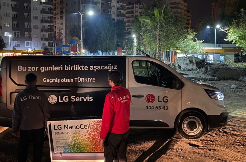  LG ELECTRONICS BRINDA APOYO PARA LOS DAMNIFICADOS DEL TERREMOTO DE TURQUÍA