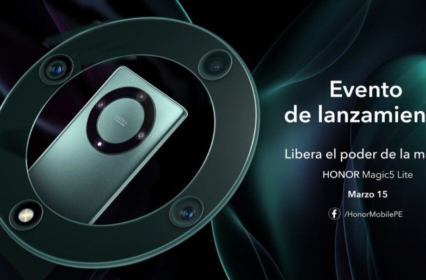  ¡Sigue la transmisión en vivo del lanzamiento de la nueva HONOR Magic5 Series y más sorpresas este 15 de marzo!