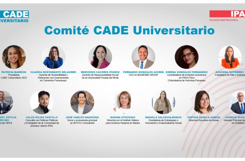  IPAE Acción Empresarial lanza la 28° edición de CADE Universitario: “#ElegimosDemocracia”