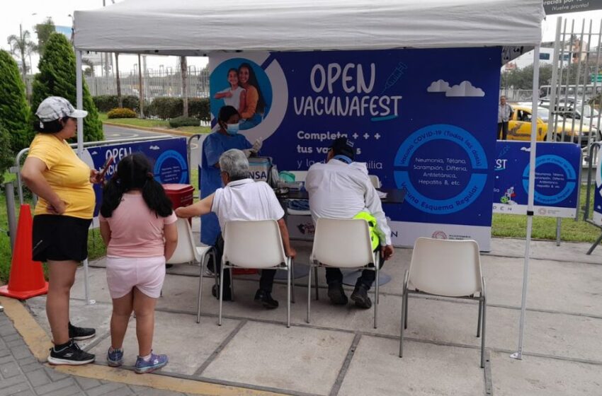  Open Plaza y Minsa anuncian campaña de vacunación gratuita