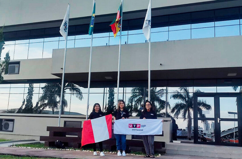  Alumnas UTP obtuvieron una beca integral para participar en el programa International School UNISC en Brasil