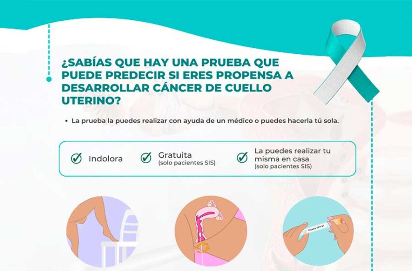  ¿Cómo me realizo sola la prueba molecular que detecta el cáncer de cuello uterino?