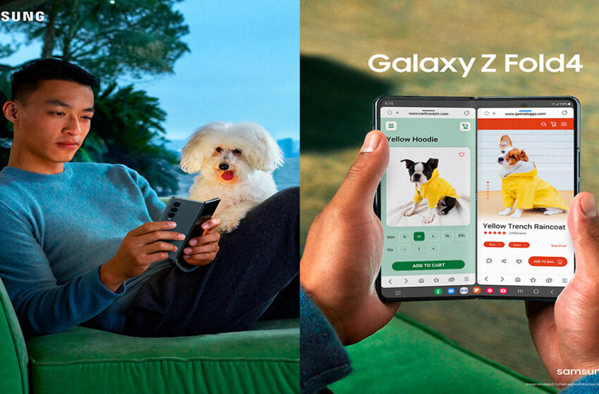  Galaxy Z Fold4 5G: descubre cómo acceder a tres aplicaciones simultáneamente en una misma pantalla