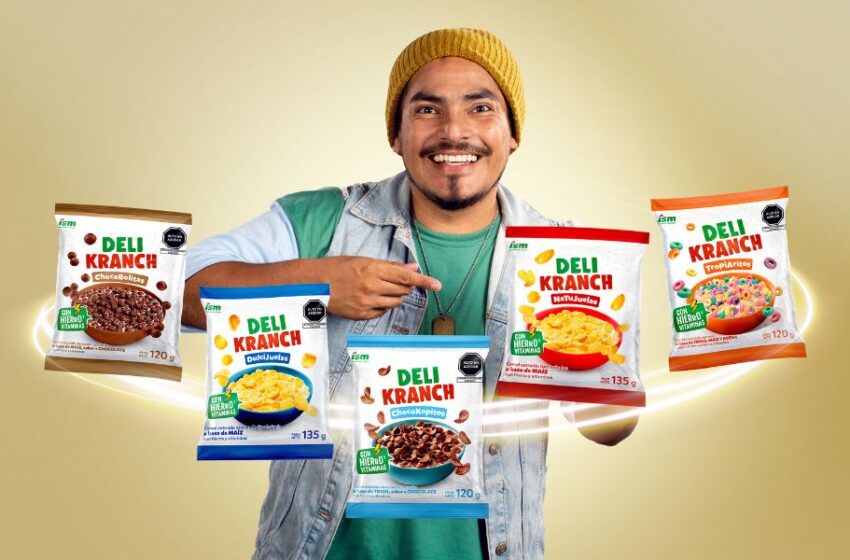  Erick Elera es el nuevo embajador de la marca Deli Kranch para revolucionar la comunicación de cereales