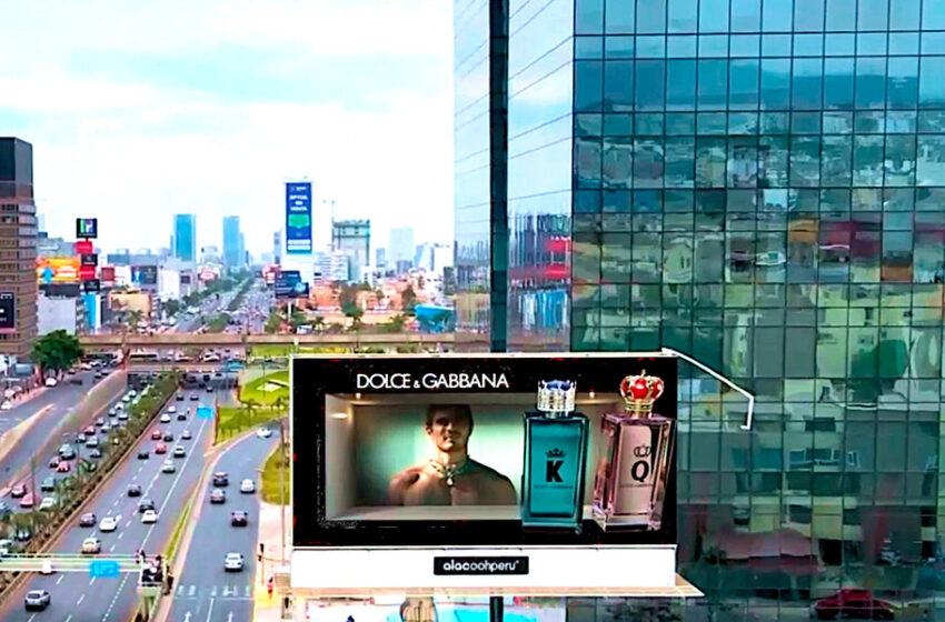  Espectacular campaña 3D de Dolce & Gabbana junto a Latcom