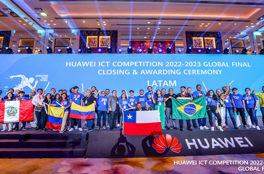  Estudiantes ganadores de la séptima edición del Global ICT Competition reciben reconocimiento de Universidad Nacional Mayor de San Marcos y Huawei del Perú