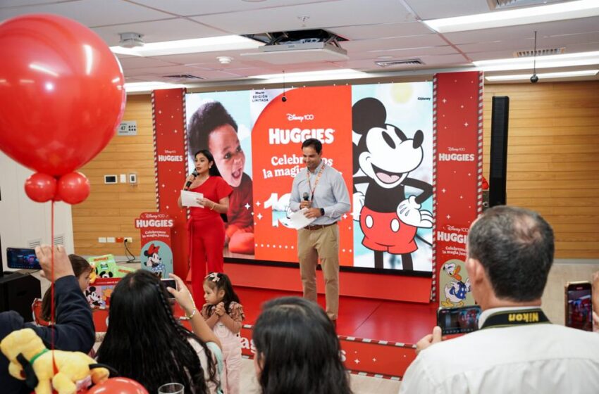  HUGGIES: Líder de la industria de pañales celebra los 100 años de Disney con activaciones mágicas