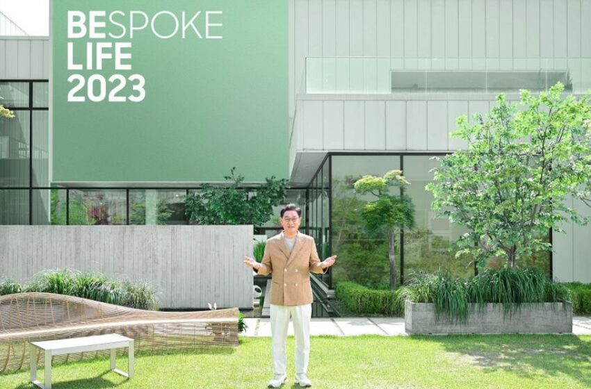  Samsung Bespoke Life 2023 presenta tecnologías que brindan comodidad hoy y construyen un futuro más sostenible