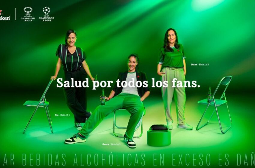  Heineken revela que primer dispositivo inteligente experto en fútbol es parte de campaña para combatir los sesgos de género en este deporte