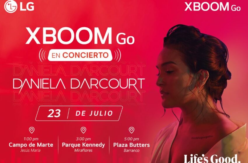  Fiestas Patrias: concierto libre de Daniela Darcourt