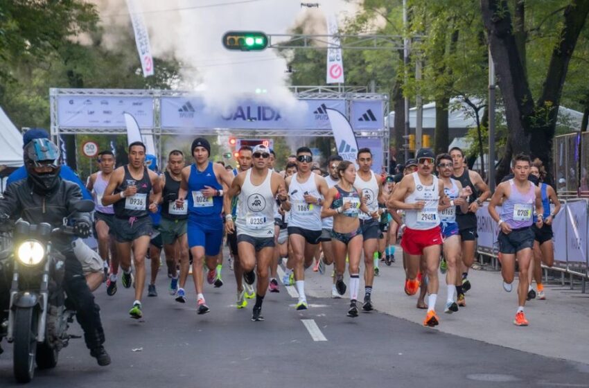  Se corrió en Reforma el 30 K, último circuito de los adidas Splits presentados por Avène