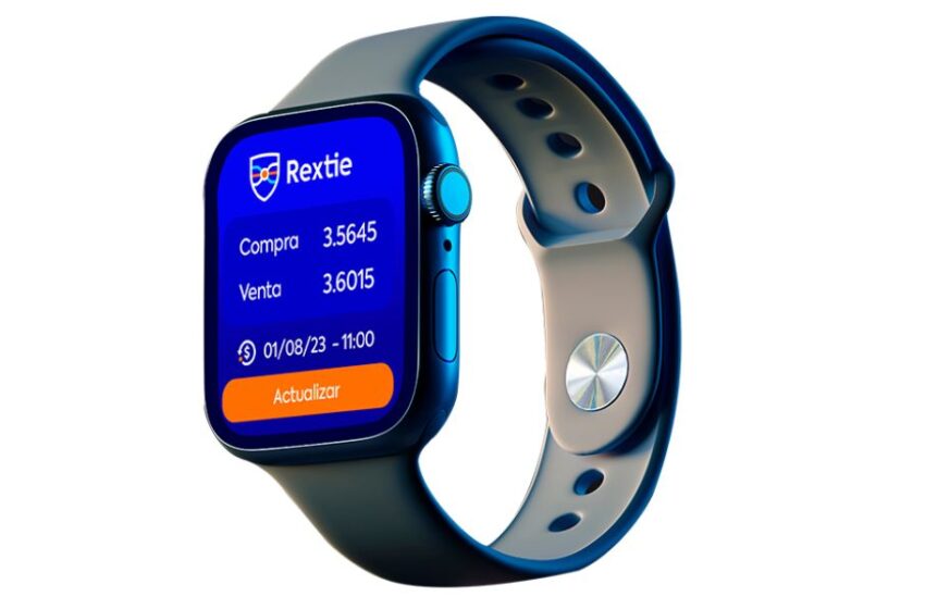  Rextie lanza la primera App con el tipo de cambio para Smart Watch